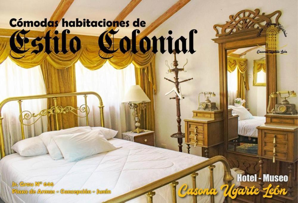 Hotel Museo Casona Ugarte Leon Concepcion Bagian luar foto